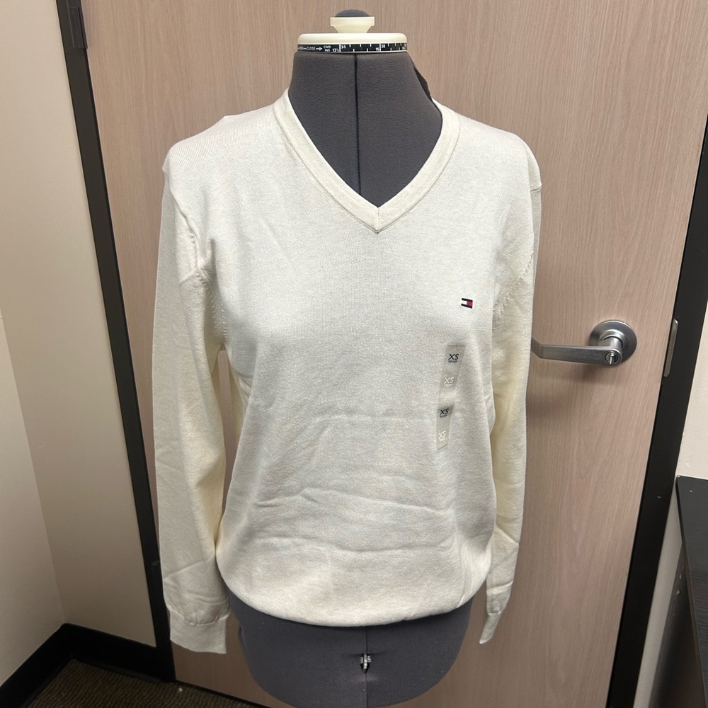 Tommy Hilfiger Off-White XS Sweater